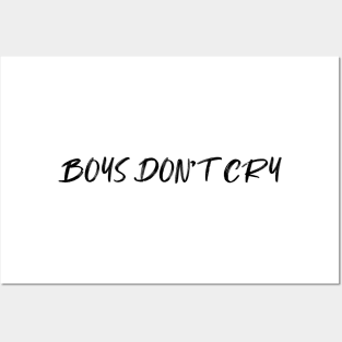 boys don't cry Posters and Art